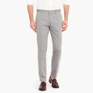 J Crew Ludlow Slim Suit Pant Stretch Cotton L6831